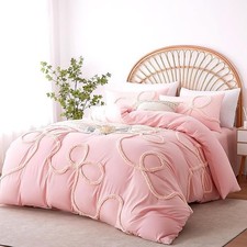 Boho Cotton Tufted Duvet Cover Set   Cozy  Stylish Boho Bedding Set In zipper
