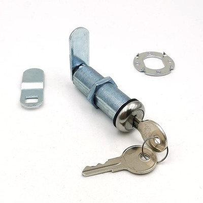 Milcraft Extra-Long RV Cam Lock With 8025 Key Code, 2 Inch Extra Long, Silver 