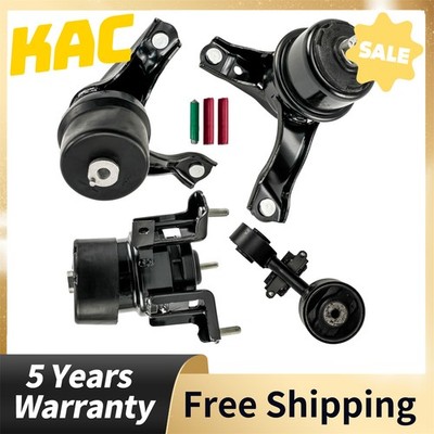 Rubber Engine Mount Set For 2007-2009 Toyota Camry 2.4L Front Transmission 4PCS