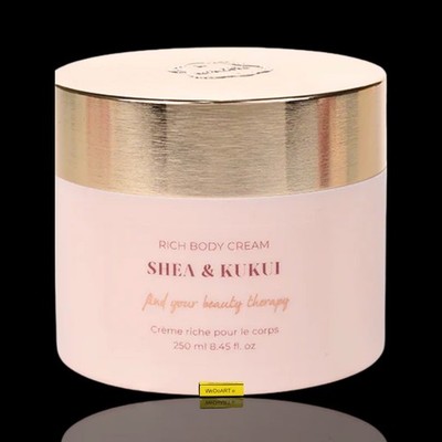 Laline Rich body cream Shea & Kukui  250ml NEW PACKAGE