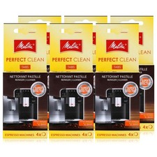 Melitta Perfect Clean Espresso Machines ReinigungsTabs 4x1,8g (6er Pack)