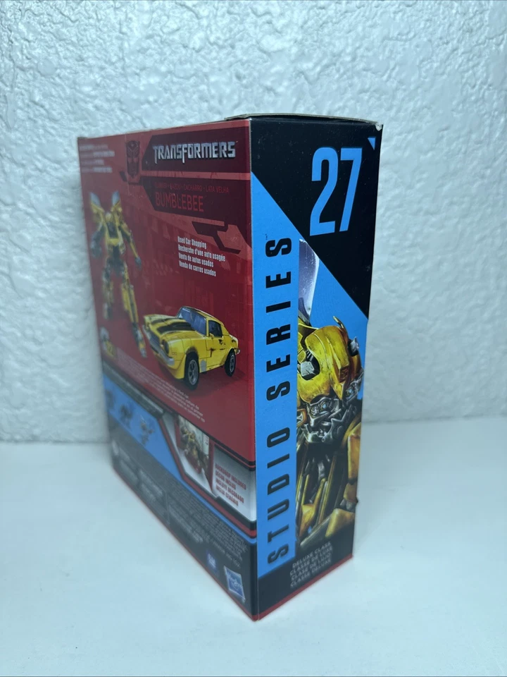 Transformers Studio Serie 27 CLUNKER BUMBLEBEE Clase Deluxe Película 1 Hasbro Foto 3 de 4