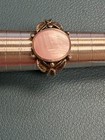 Navajo Ring .925 Silver Natural Pink Mussel SZ 5 3.7G — photo 8