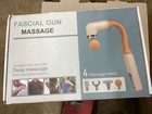 Fascial Gun Deep Tissue Massage Gun with 4 Massage Heads New in Box