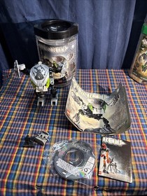 4 Vintage 2003 Lego Bionicle BOHROK KAL (8573, 8576, 8577, 8578) Canisters   S5