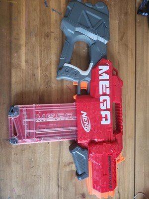 NERF Mega Motostryke Motorized 10 Dart Blaster (E6473) - Red