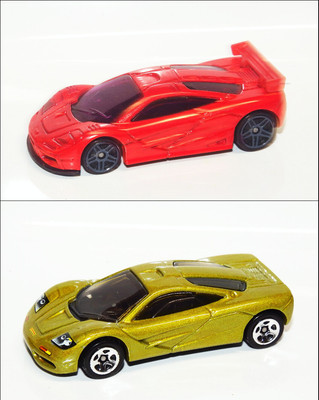 Hot Wheels McLAREN F1 GTR Custom Color Variations | eBay