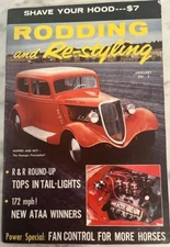 Rodding and Re-styling Car Magazine Little Pages January 1959