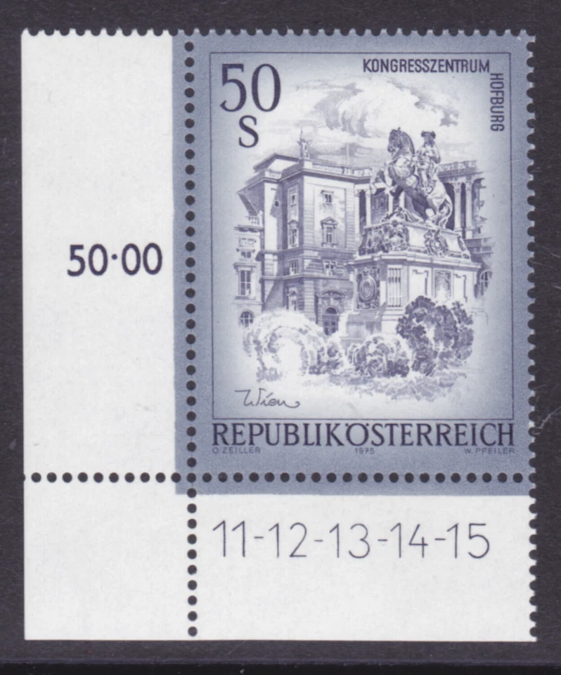 Ö.1998 ANK.Nr.1601b Michel Nr.1478yb mit Symbolzahl 11-15 postfrisch** - Bild 1 von 1