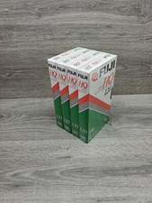Fuji Film 6 Hour Blank Hq120 Vhs Tapes Lot Of 4