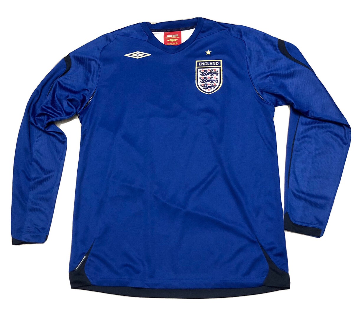 Umbro イングランド代表 J. COLE 2006 ユニフォーム 長袖 Umbro