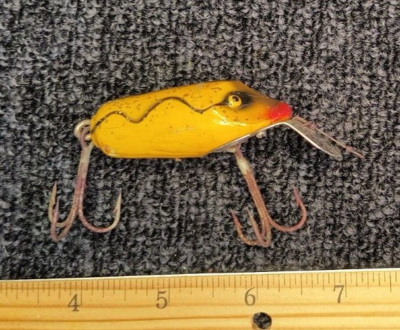 ebay antique fishing lures GOLD EYES HEDDON PUNKINSEED SPOOK Vintage Lure 9630 SUN SUNFISH Heddon Vintage Fishing Lures for