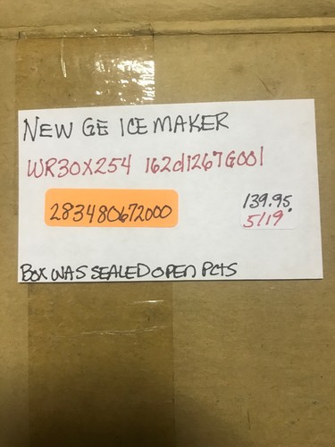 NEW GENUINE OEM REFRIGERATOR ICE MAKER WR30X254 162D1267G001 - Picture 8 of 9