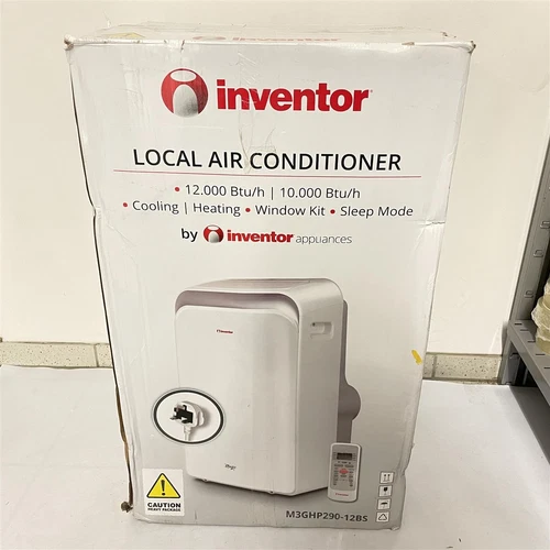 Tragbare Klimaanlage Magic 5-1 12000BTU von Inventor, Heizung, Luftentfeuchter, 