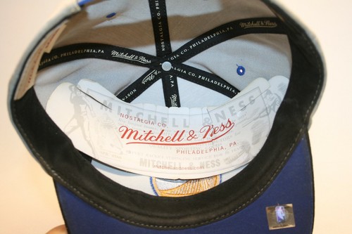 Golden State Warriors Snapback Embroidered Bill Mitchell & Ness NBA Hat - Picture 7 of 9