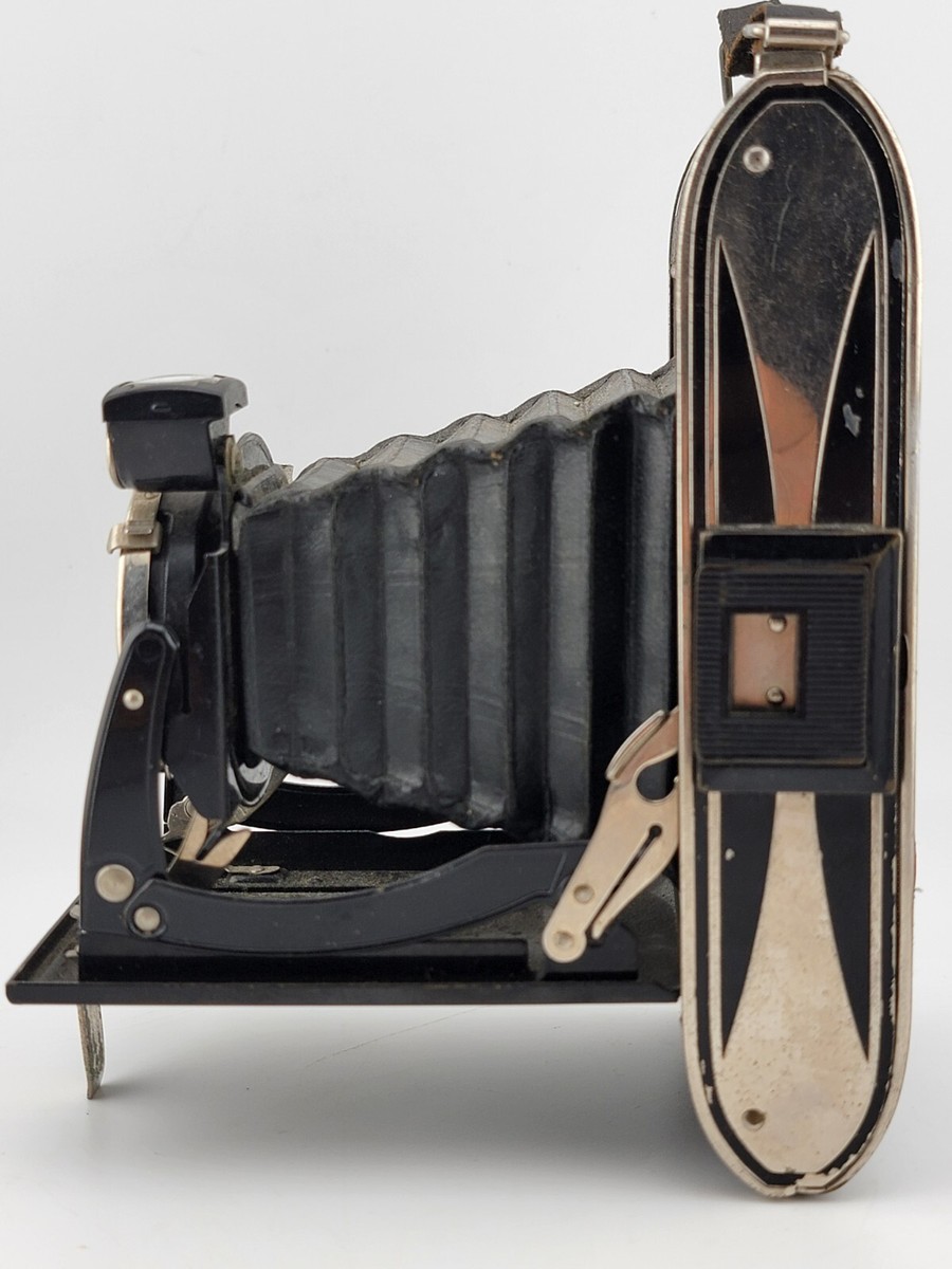 Vintage Bellows Camera 1930s Agfa Billy-Record Folding Anastigmat