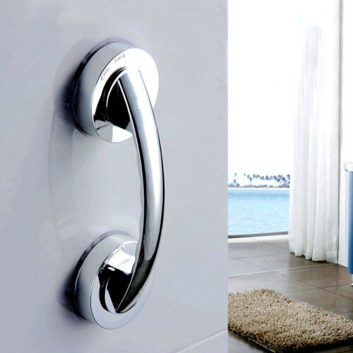 Bath Safety Handle Suction Cup Handrail Grab Bathroom Grip Tub Shower Bar Rail