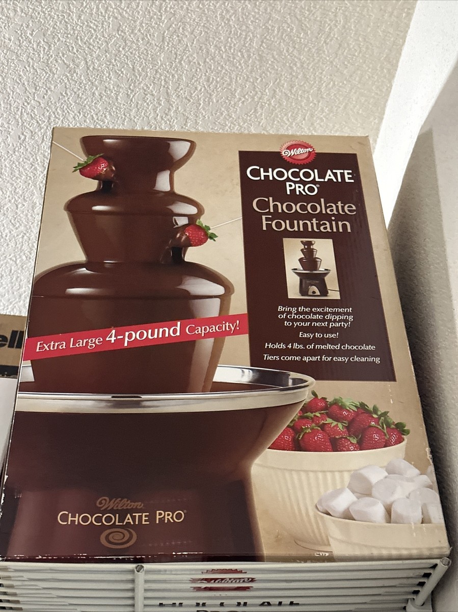 NEW in box,Wilton Chocolate Pro Chocolate Fountain - 4 Lb NEW in box,Wilton Chocolate Pro Chocolate Fountain - 4 Lb