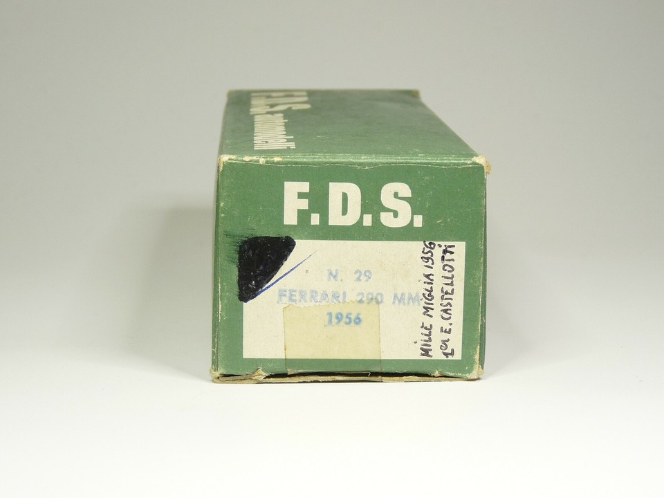 FDS 29 1/43 1956 Ferrari 290 MM White Metal Model Car - BOX ONLY | eBay