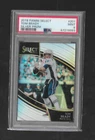 2018 Panini Select #201 Tom Brady Silver Prizm Field Level Patriots PSA 9