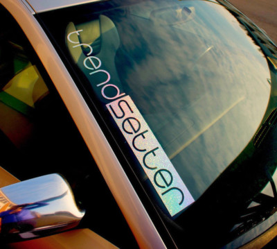 TREND SETTER Aufkleber oilslick Glitzer  OEM JDM HOLOGRAMM decal