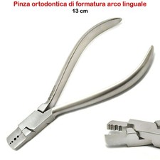 Pinza per clinica odontoiatrica pinza di formatura ad arco linguale ortodontico