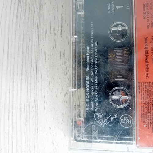 RESTLESS HEART BIG IRON HORSES CASSETTE TAPE ALBUM - NEW SEALED - RARE MUSIC - Picture 3 of 4