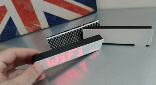 MAX7219 8x32 Red Dot Matrix Display Modul KIT - SquareDot MINI Hülle - Bild 13 von 20