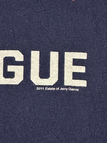 Jerry Garcia Guitar League All Stars Liquid Blue Shirt XL Blue Distressed 2011 - Picture 4 of 9