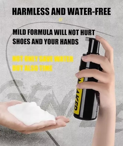 Cleaner Kit Shoe Sneaker for Leather White For Shoes with Tennis Foam Cleaning - Picture 12 of 15