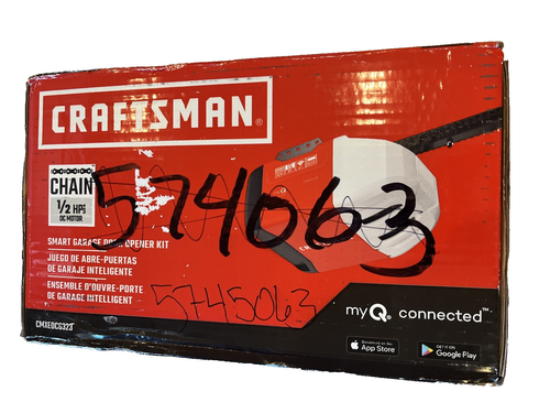 Craftsman CMXEOCG323 1/2 HP Chain Drive WiFi Compatible Garage Door Opener (New) - Picture 5 of 6