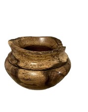 Wooden Bowl Hand turned Wormy Chestnut From Appalachian Mountains Of Tennessee