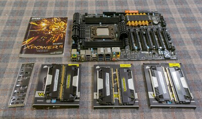 Intel i7-3930K CPU, MSI Bigbang XPOWER II MS-7737 ,CORSAIR 48GB (6x8 GB) Ram