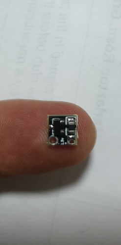 world smallest joule thief nano LED driver with a white Led - Afbeelding 2 van 3