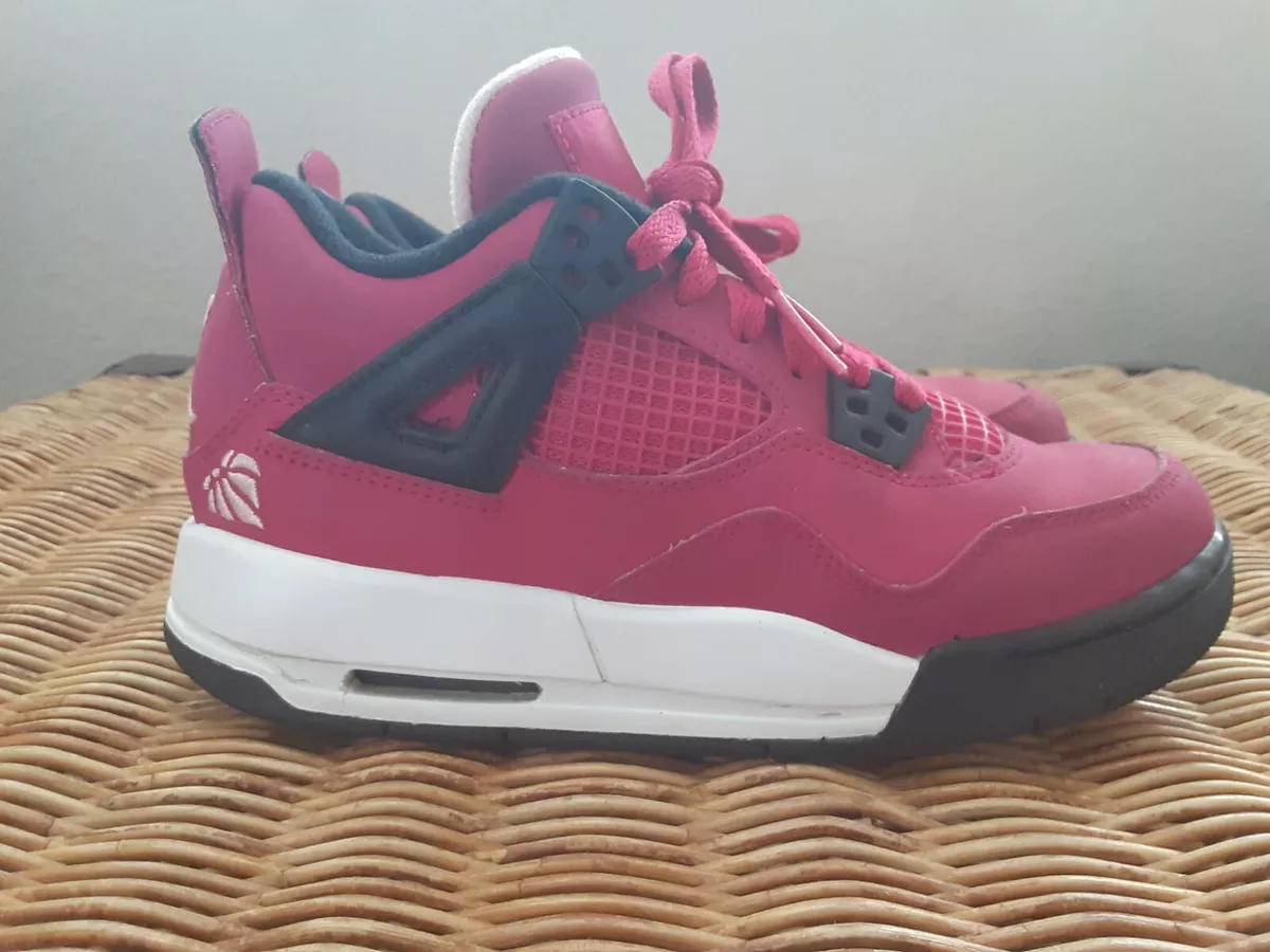 Air Jordan Retro 4 sz 3.5y Voltage Cherry Union Haze Fire Bred Chicago 1 7 11 12