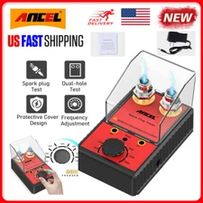 Car Spark Plug Tester Dual Hole Diagnostic Detector Ignition Analyzer 6000rpm US