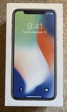 Apple iPhone X Space Silver 64GB BOX ONLY - NO DEVICE