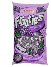 Tootsie Roll Frooties Chewy Candy Grape 360 Piece Count Bag 38.8oz