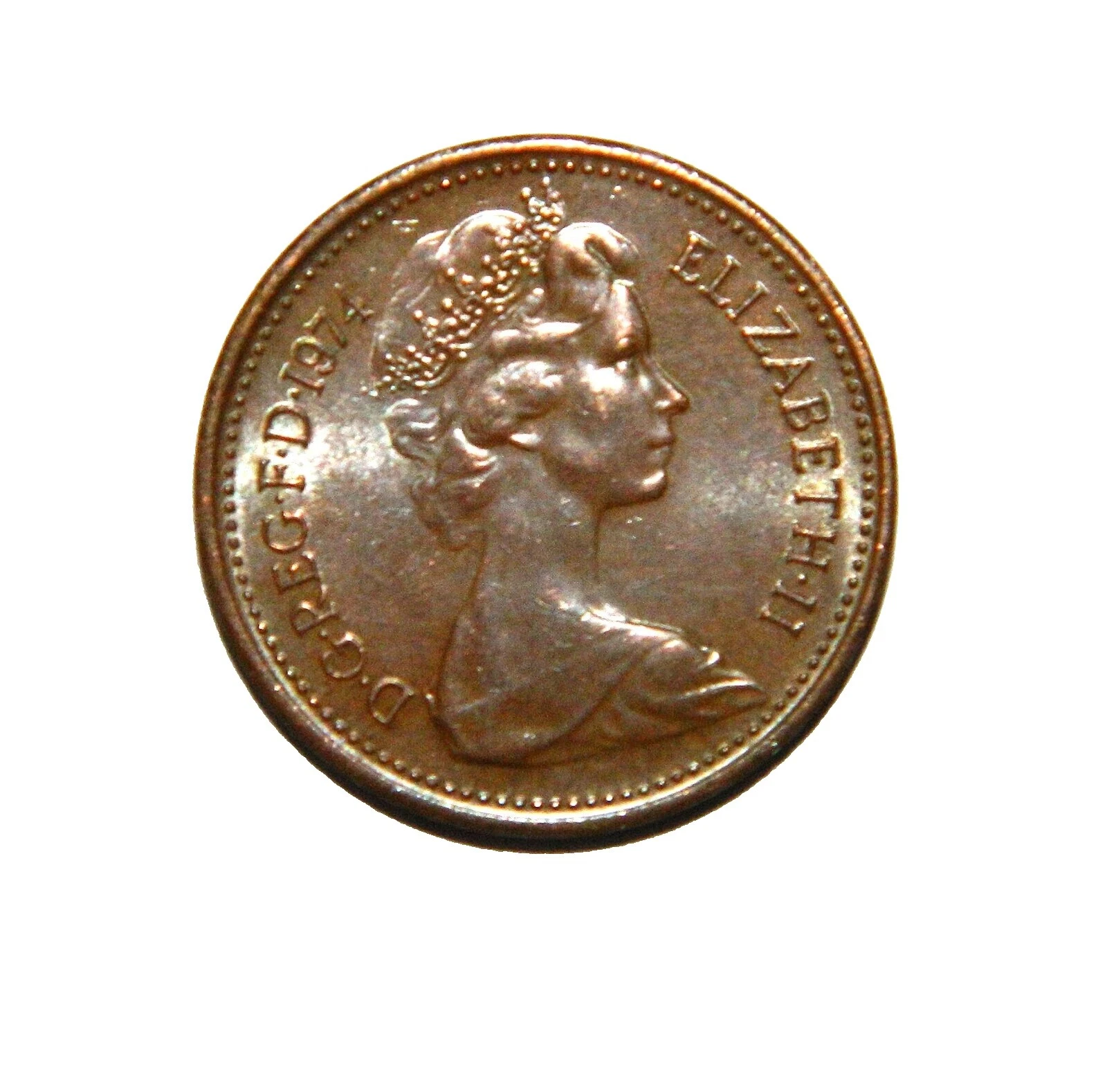 Bronze 1974 UK Coins