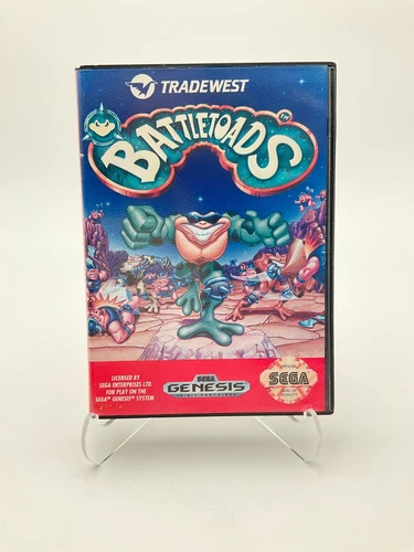 Battletoads - No Manual - Good Condition - Tested and Working - Sega Genesis