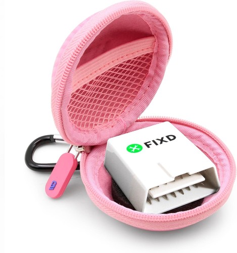 Estuche de Transporte OBD Compatible con FIXD OBD2 Bluetooth Herramienta de Diagnóstico de Coche Solo Estuche - Imagen 2 de 10