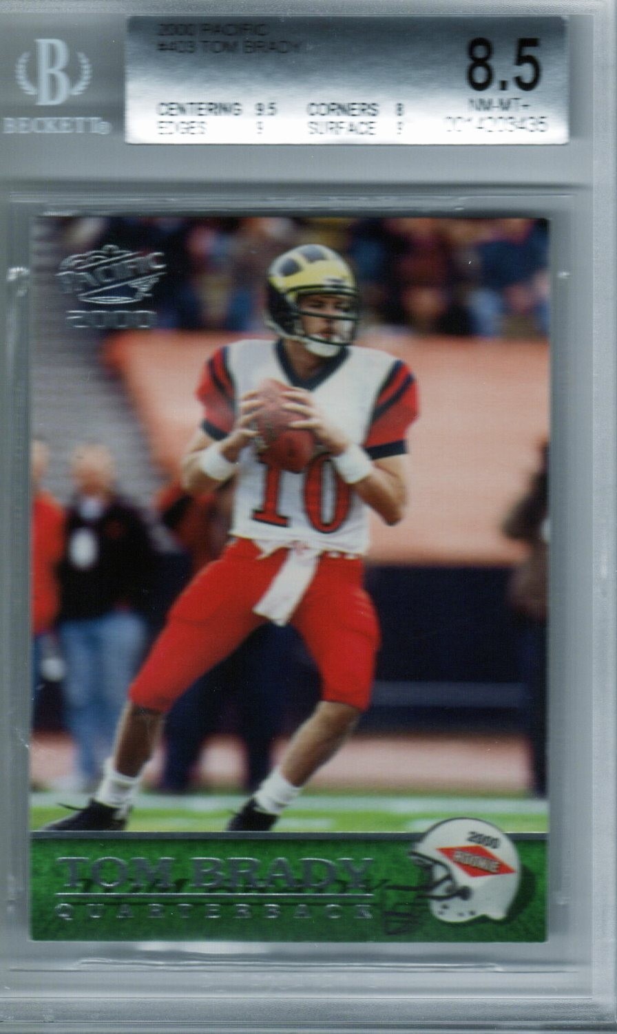 Tom Brady 2000 Pacific #403 Base Price Guide - Sports Card Investor