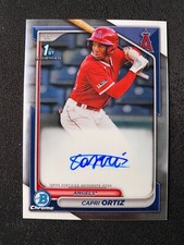 2024 Bowman Chrome Prospects #CPA-CO Capri Ortiz 1st Auto