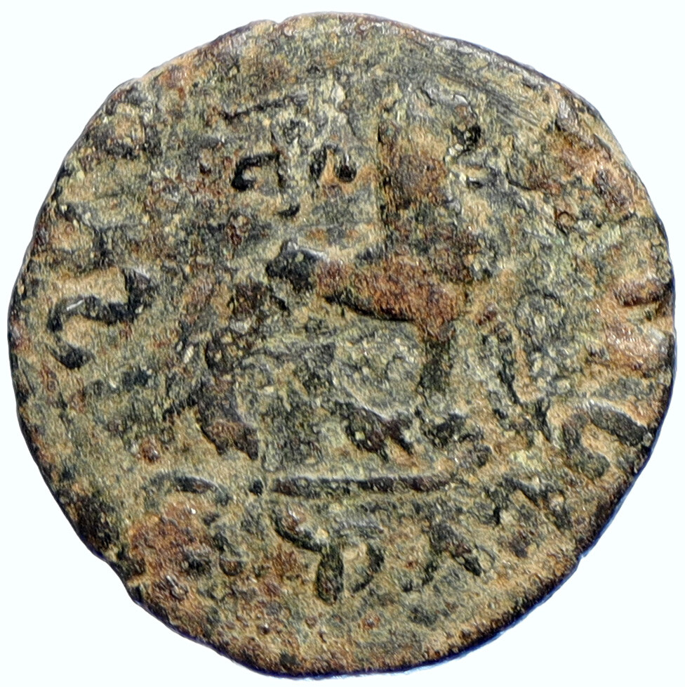 King Azes I - Indo-Scythian ANCIENT King Authentic Greek Coin BULL