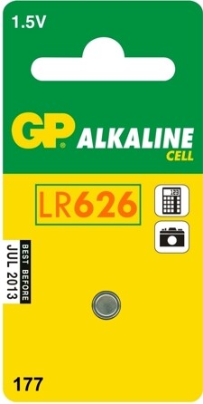 4891199026690 АККУМУЛЯТОРНАЯ БАТАРЕЯ ZEGARKOWA 15В G4A LR626 LR66 177 377 GP BA 2390₽