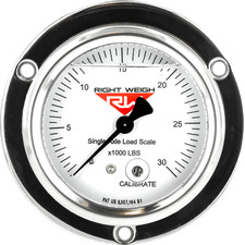 Right Weigh 250-1AXL-FF SINGLE Axle Load Scale for Single HCV Air Suspensions