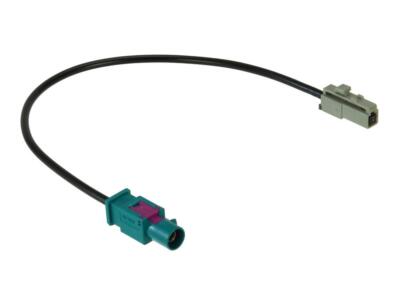 Alpine KAE-F2GT21 Antennenadapter Fakra (m) auf GT21 (f) für Fahrzeuge mit Fakra