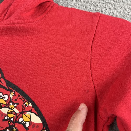 Angry Birds Hoodie Kids Boys XS 4-5 Sweatshirt Pullover Hooded Pockets 2013 - Picture 7 of 17