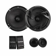 Power Acoustik EF-60C 6.5” 500W Max Power 2-Way Component Set Speakers – Pair
