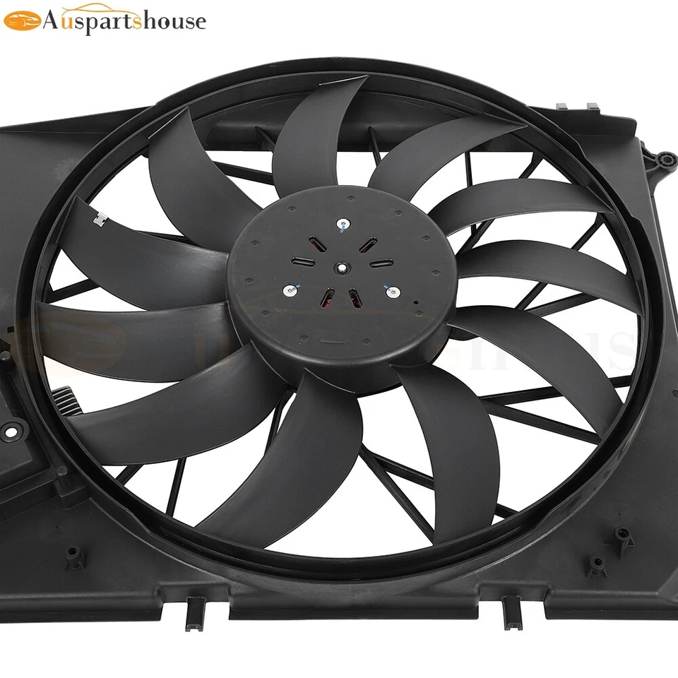 Radiator Fan Assembly For 2001-2006 MERCEDES-BENZ CL500 CL55 AMG S350 S430 S500 Foto 3 de 4